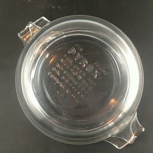 Other - Vintage Clear Pyrex With Lid 4 1/2" Other - Vintage Clear Pyrex With Lid 4 1/2"